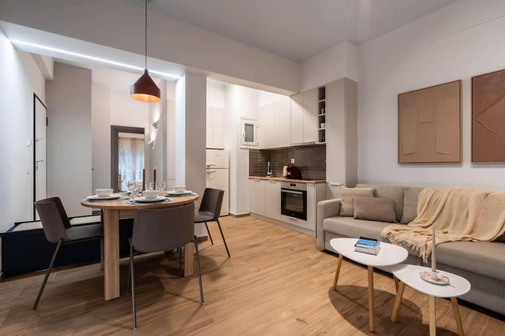 Delightful Sense 2Bd Apt In Kolonaki 7 Min To Metro Atena Exterior foto
